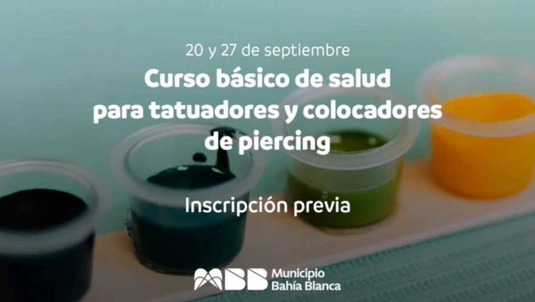 Curso Básico para tatuadores y colocadores de piercing