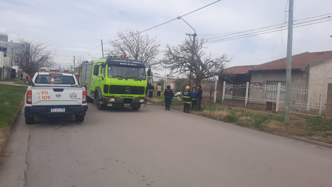 Importantes pérdidas tras incendio de un domicilio