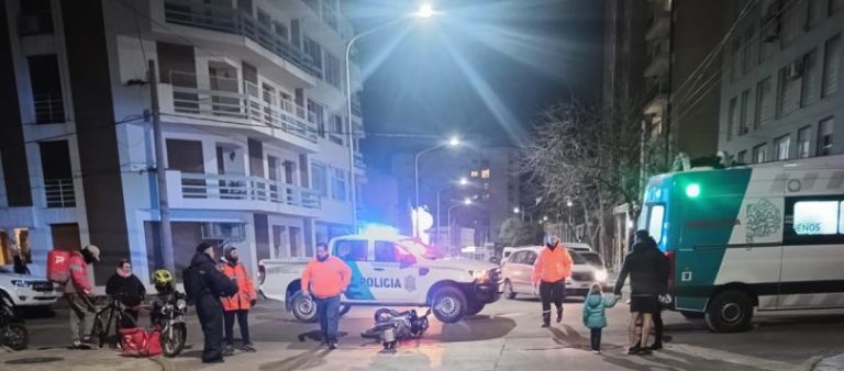 Fuerte choque en el barrio Universitario