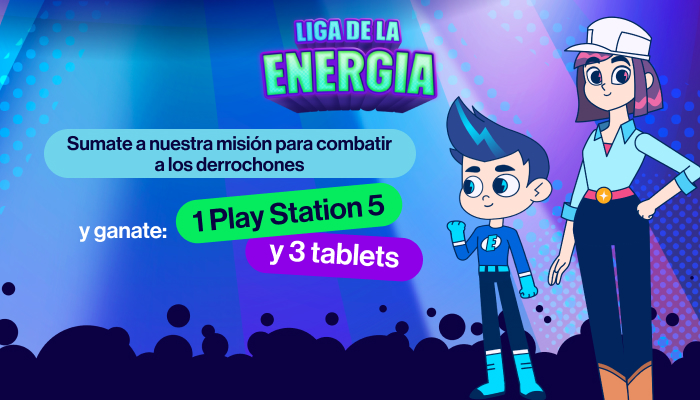 EDES lanzó un sorteo para niños para concientizar sobre el cuidado de la energía