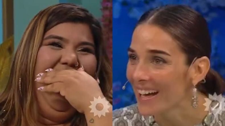 Camila Deniz sorprendió a Juana Viale con un particular pedido en su mesa