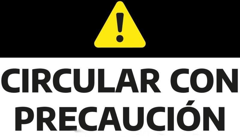 Precaución al circular por Rutas 3 y 22. Choque entre camión y autos