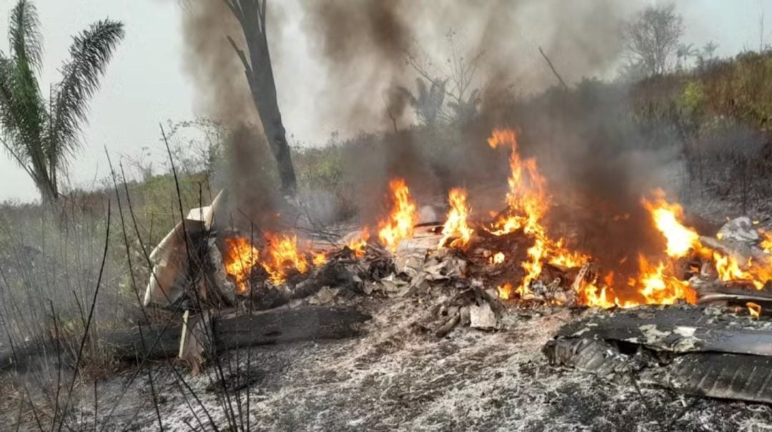 Otra tragedia aérea en Brasil: una avioneta se estrelló en un campo y murieron 5 pasajeros