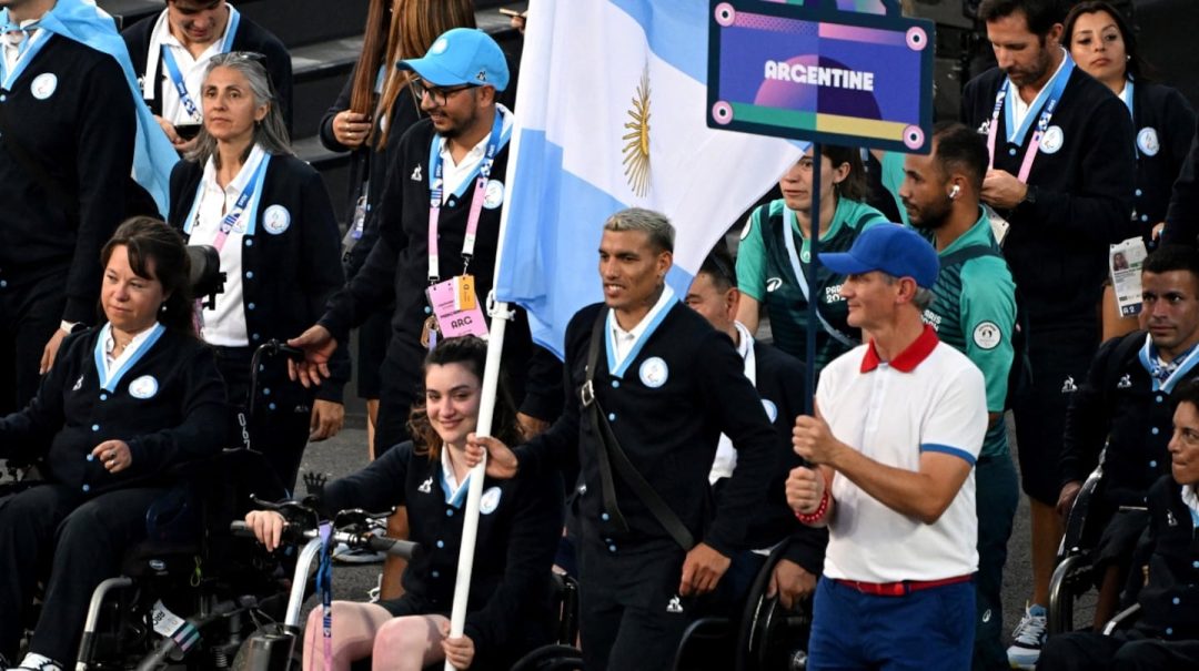 El emotivo posteo del abanderado argentino en la ceremonia de apertura de los Juegos Paralímpicos París 2024