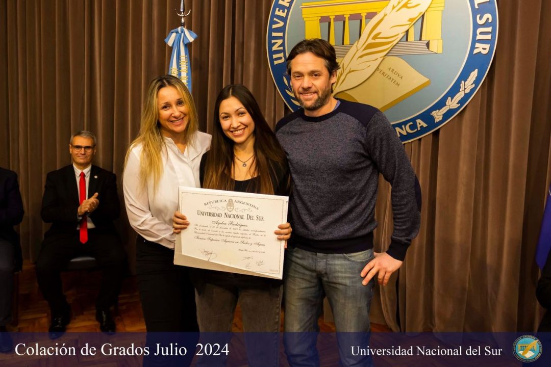 Colación de grados UNS: se entregará el premio “Aaron y Fanny Fideleff de Nijamkin”