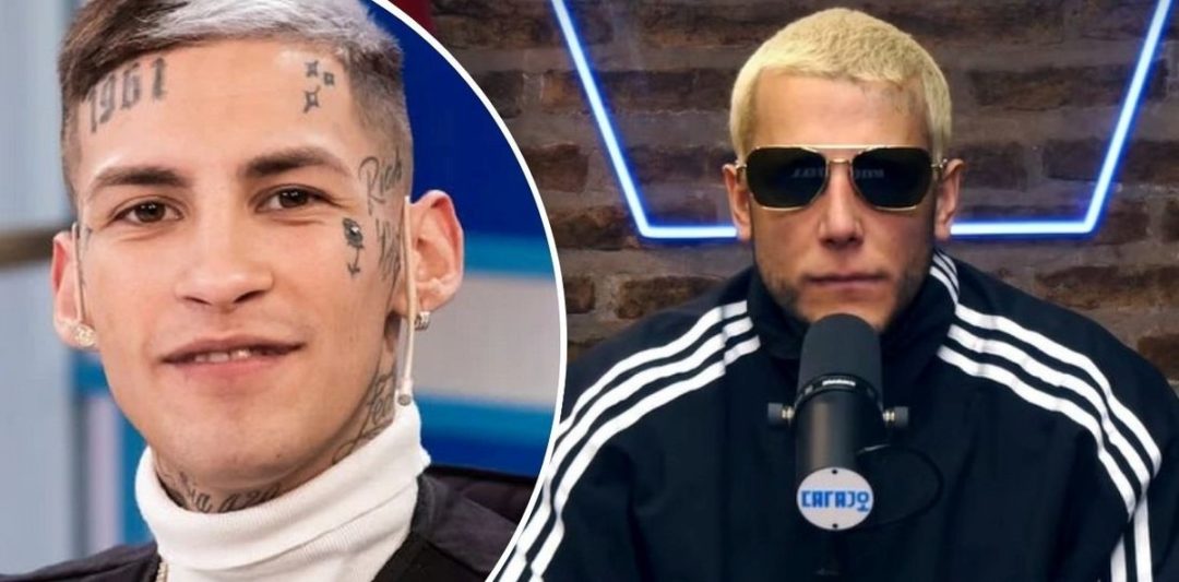 Alex Caniggia se burló de los nuevos dientes de L-Gante y el cantante fue letal