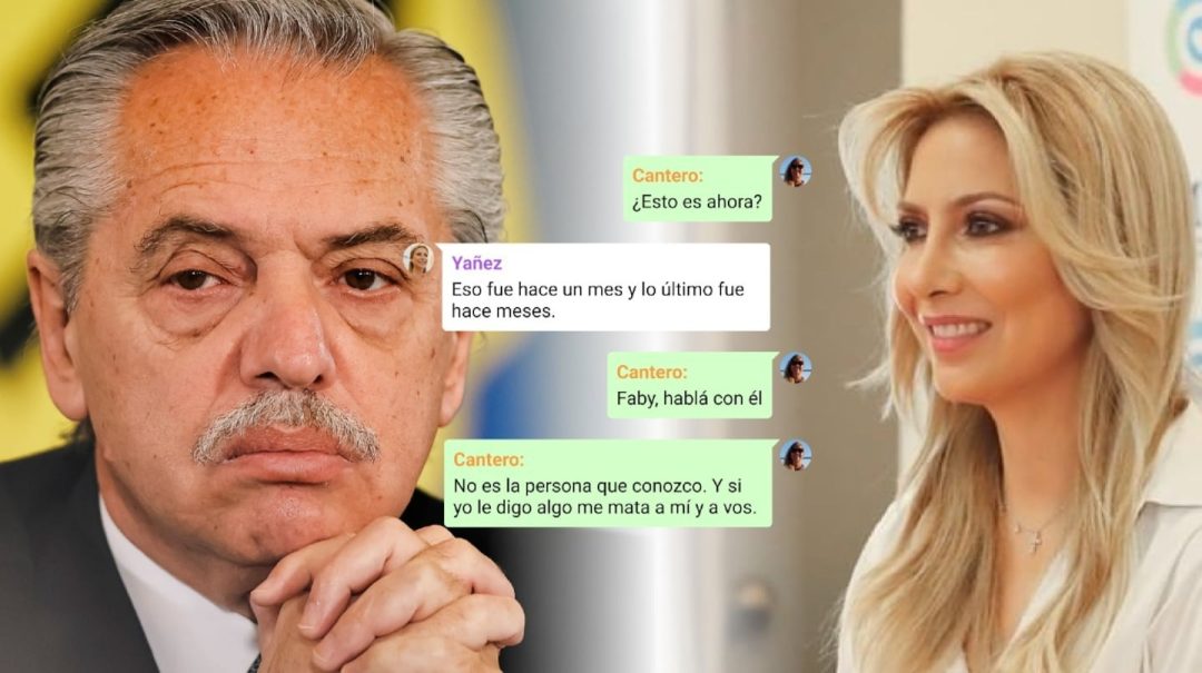 “Si le digo algo, me mata a mí y a vos”: la reacción de la secretaria de Alberto a un mensaje de Fabiola Yañez