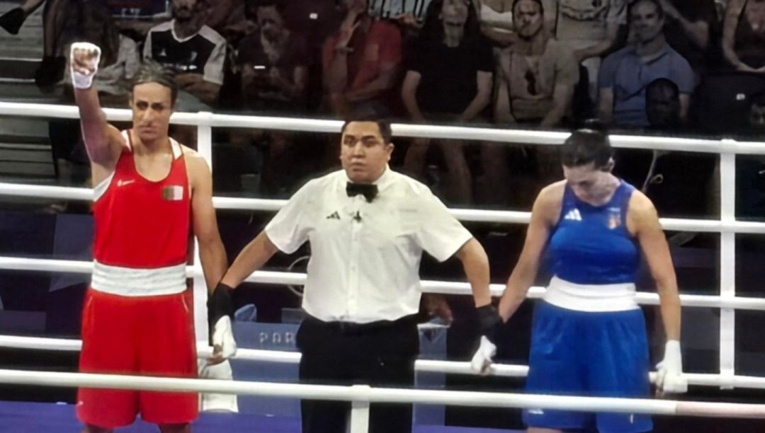 Una boxeadora italiana abandona a los 46 segundos un combate ante una argelina cuestionada por su género