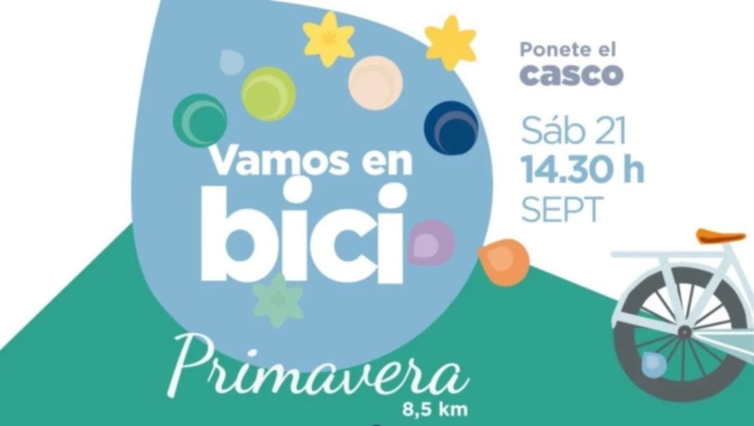 Primavera en Bici – salida en el marco de la Semana de la Movilidad Sustentable