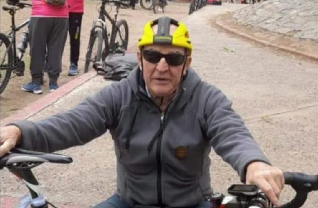 Emotiva despedida al reconocido ciclista bahiense que murió atropellado en la ruta 3 vieja