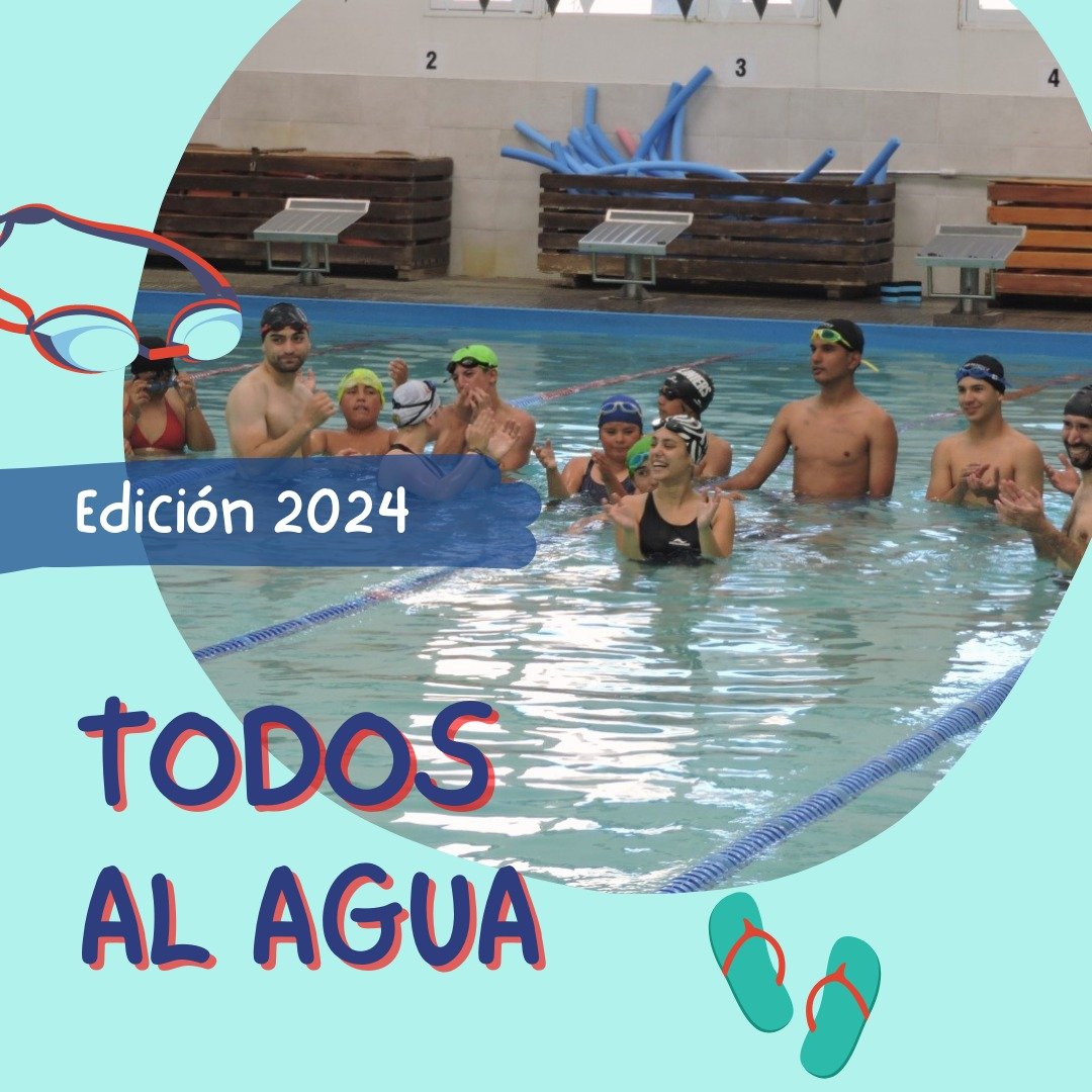 Nueva edición del proyecto solidario “Todos al Agua”, que ofrece clases de natación a chicos de barrios vulnerables