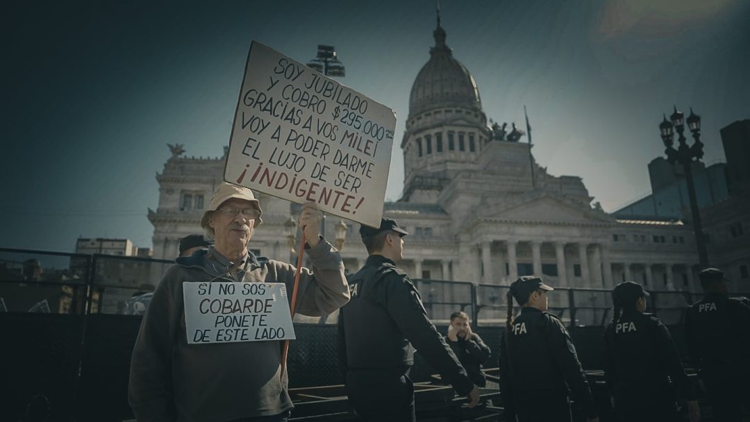 Reforma jubilatoria: gremios, movimientos sociales y partidos de izquierda marchan contra el veto de Milei