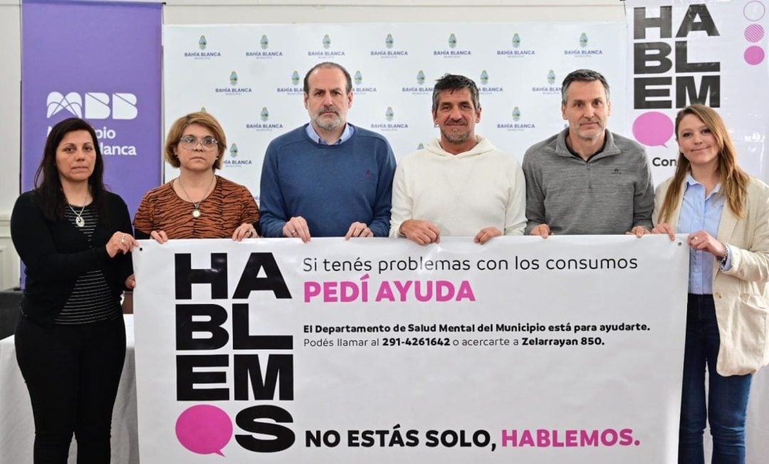 HABLEMOS: el Municipio lanzó la campaña de prevención de adicciones