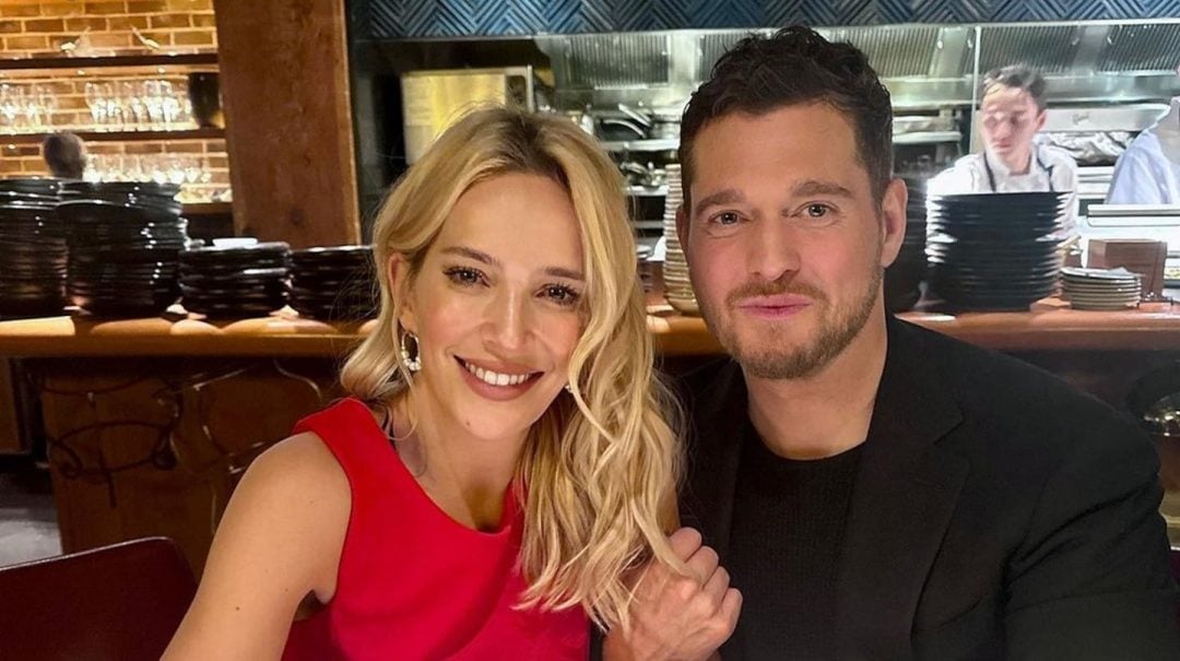 Michael Bublé cumplió 49 años y mostró el regalo con sello argentino que le hizo Luisana Lopilato