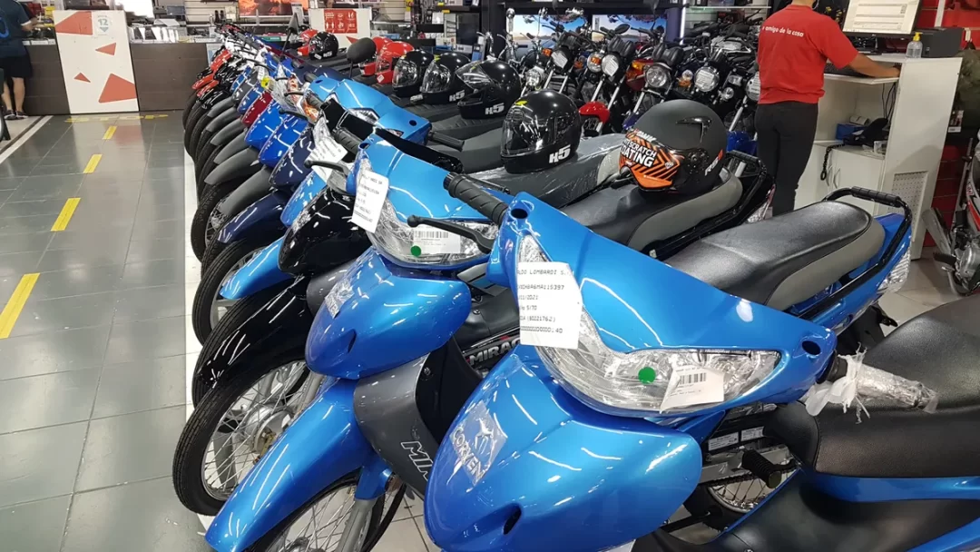 La venta de motos aumentó en agosto un 35,2% con respecto a julio