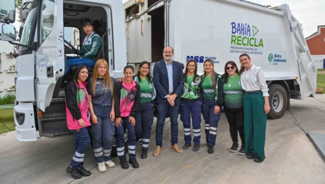 En busca de una Bahía más verde, sostenible y sustentable: el 95% de la ciudad contará con la recolección diferenciada de residuos