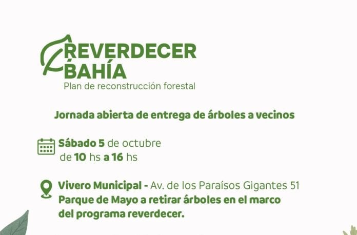 Nueva jornada abierta de entrega de árboles