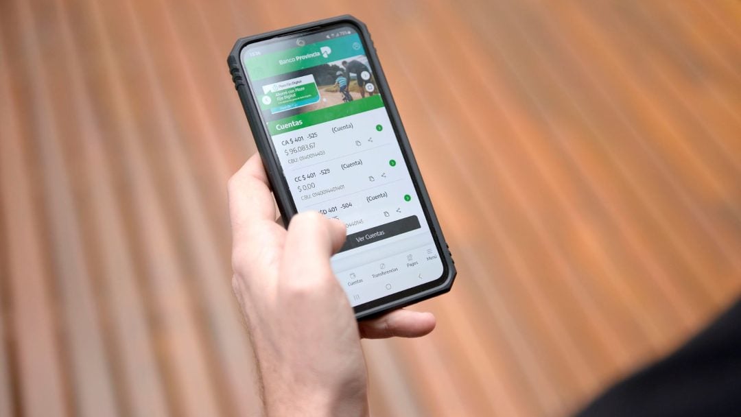 BIP Móvil, el “home banking” para celulares de Banco Provincia, renovó su interfaz
