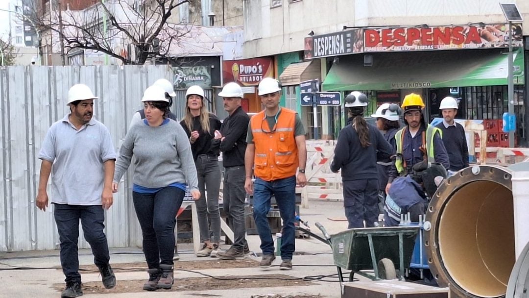 Avanza la renovación del acueducto en Bahía Blanca