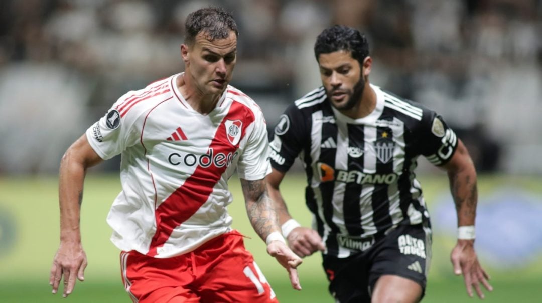 River sufrió una goleada 3-0 ante Atlético Mineiro y definirá de local la semifinal de la Copa Libertadores