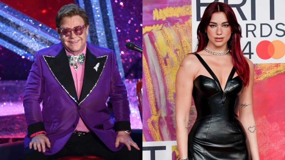 Elton John volvió al escenario para acompañar a Dua Lipa en el éxito “Cold Heart”