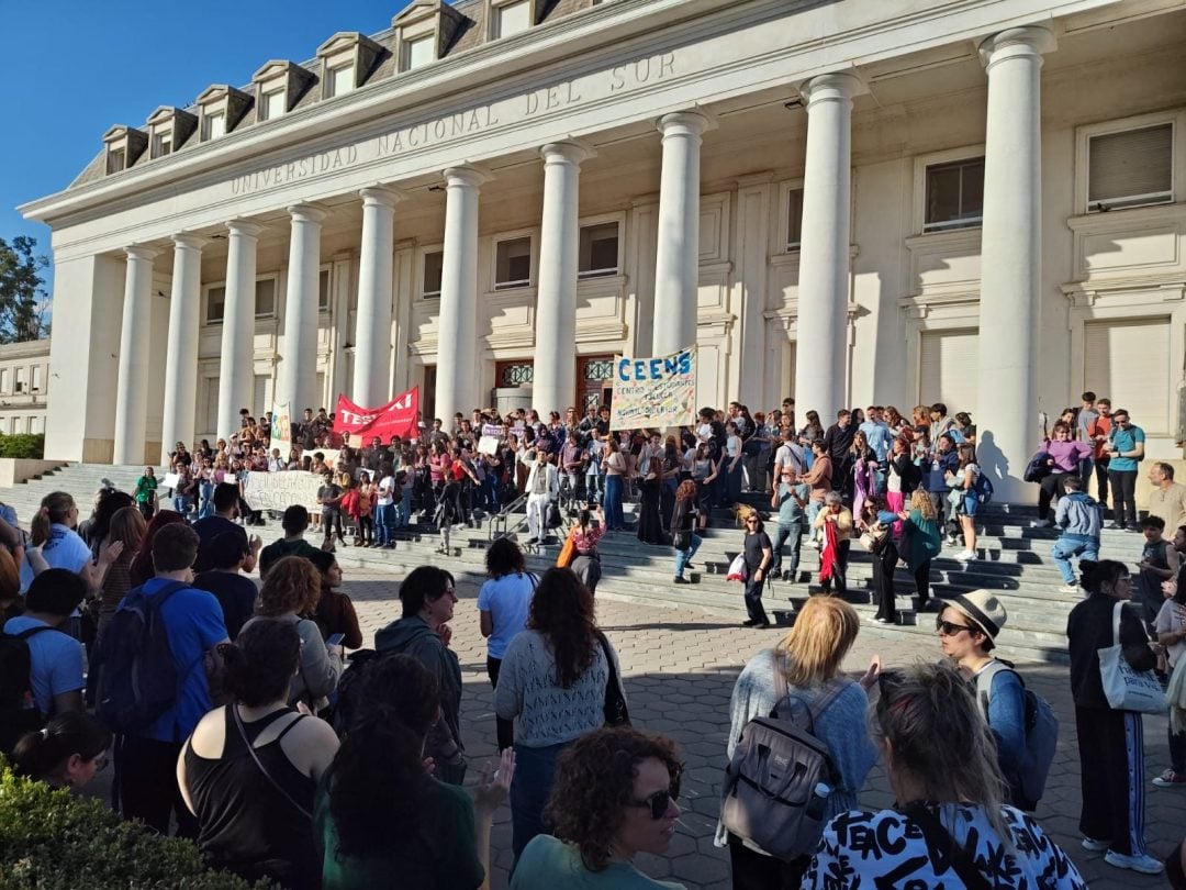 Una semana de paros en la Universidad Nacional del Sur