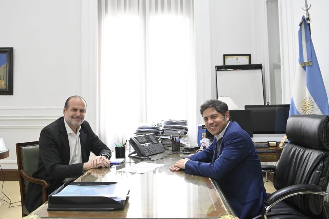 El intendente participó de un encuentro de trabajo con el gobernador Axel Kicillof