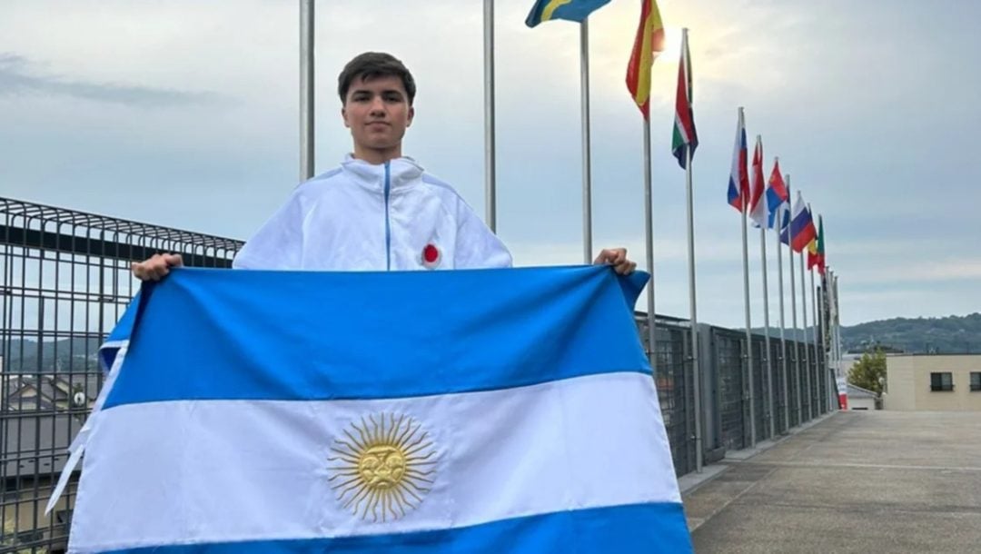 Entre los mejores del mundo: gran actuación de Lautaro Fueyo en el Mundial de Karate