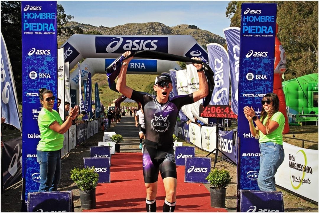 Un bahiense campeón argentino de duatlón