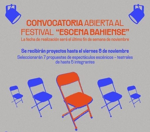 Convocatoria abierta al festival “Escena Bahiense”