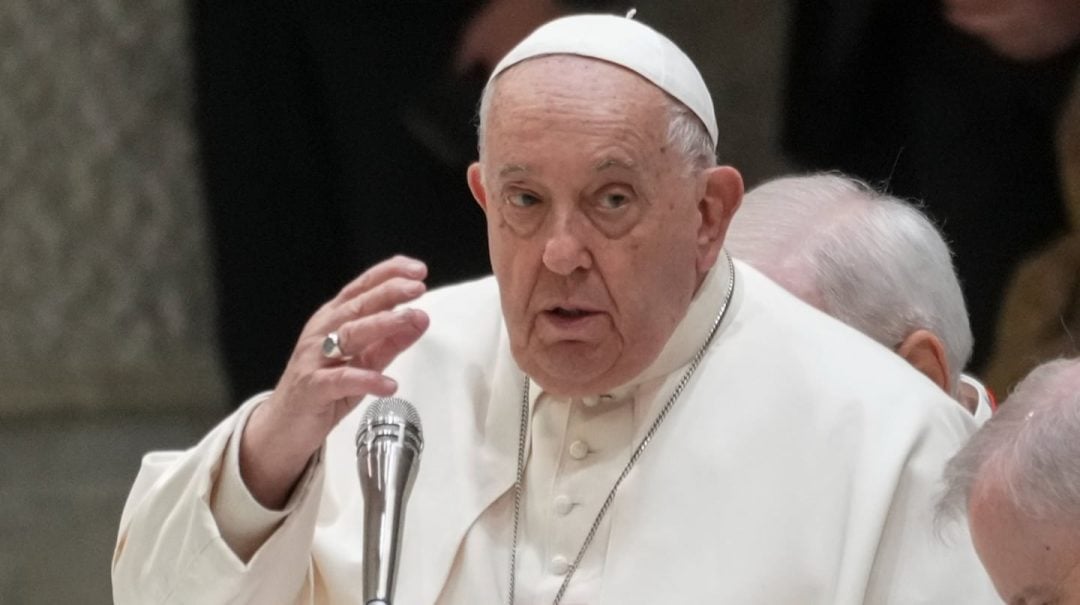 El pedido del papa Francisco por la guerra en Medio Oriente durante la Navidad: “Que cese el fuego”