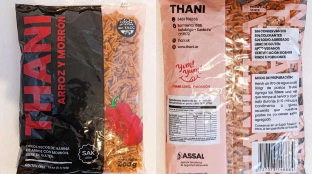 La ANMAT prohibió la venta de una marca de fideos sin gluten que le provocó una reacción alérgica a una menor