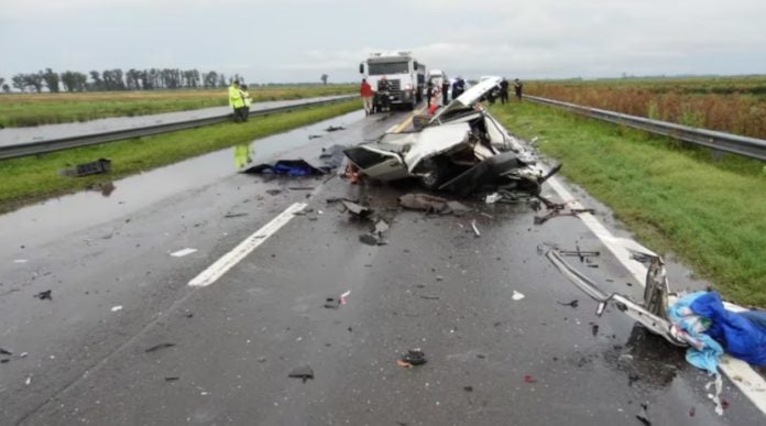 La vida y la muerte: chocó y falleció en la ruta 33, cuando iba a presenciar el parto de su hija