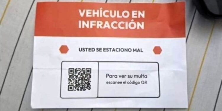 Alerta! intento de estafa con un QR por infracción vehicular