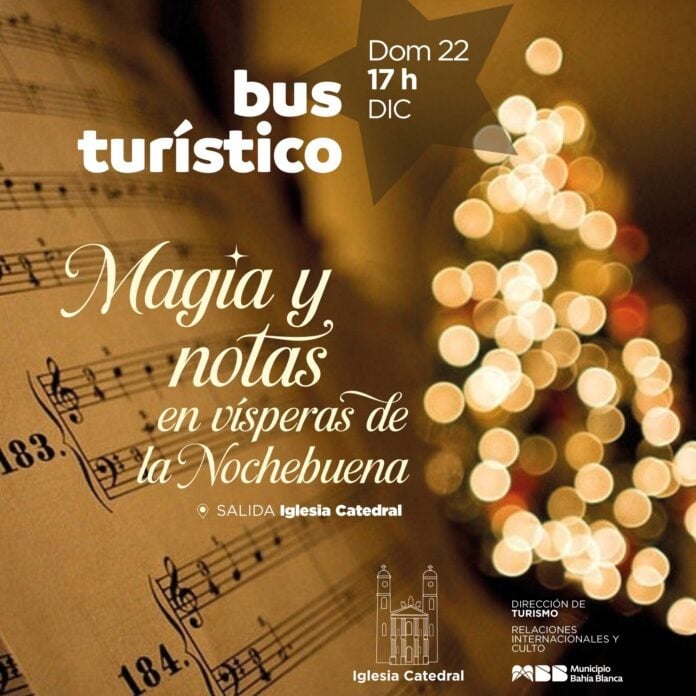 El Bus Turístico realizará el circuito “Magia y notas en vísperas de la Nochebuena”