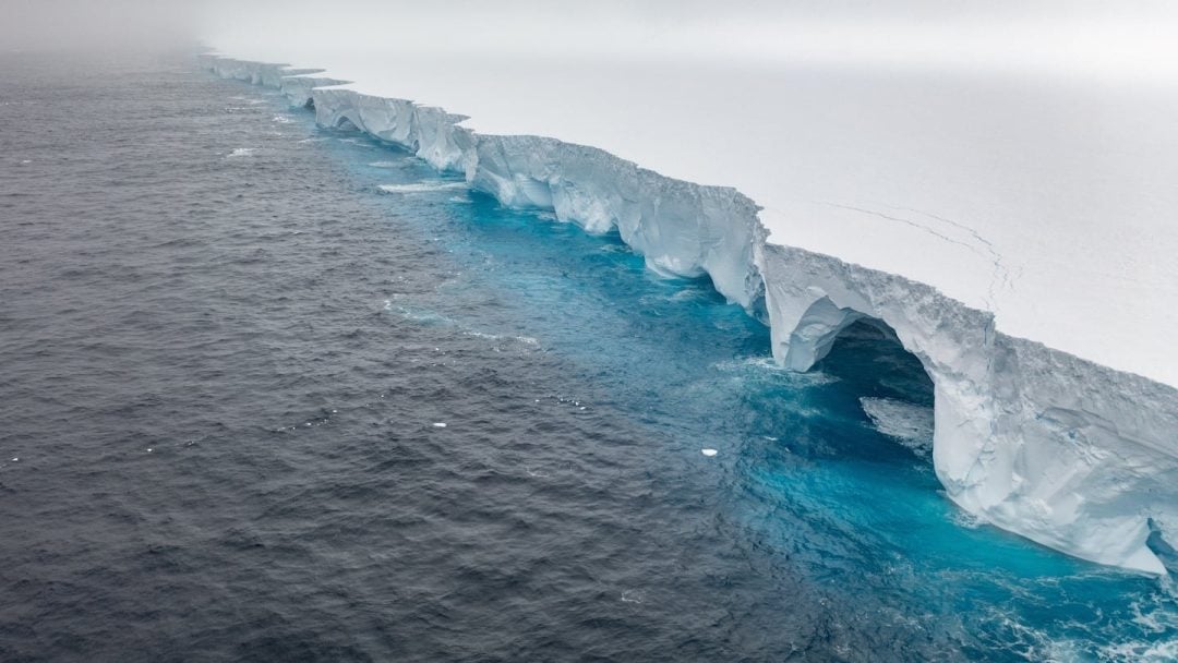 Cómo es el gigantesco A23a, el iceberg más grande del mundo que se desprendió de la Antártida y navega a la deriva