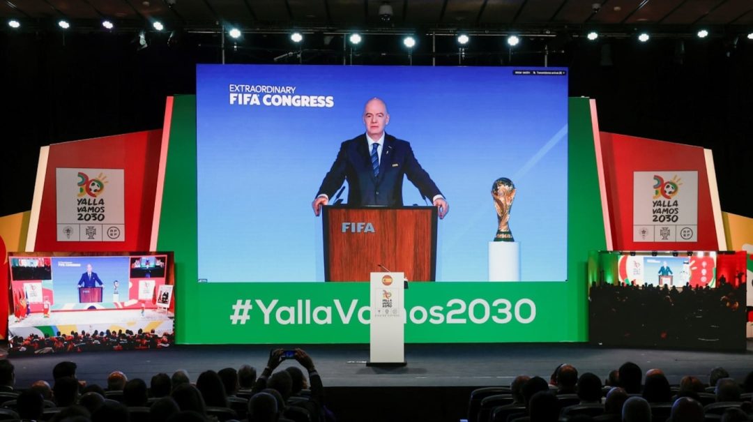 LA FIFA oficializó a la Argentina como una de las sedes del Mundial 2030 y confirmó a Arabia Saudita para 2034