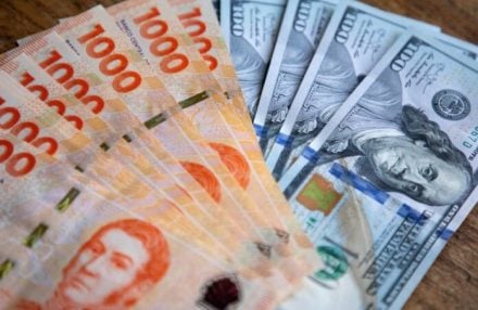 pesos dolar