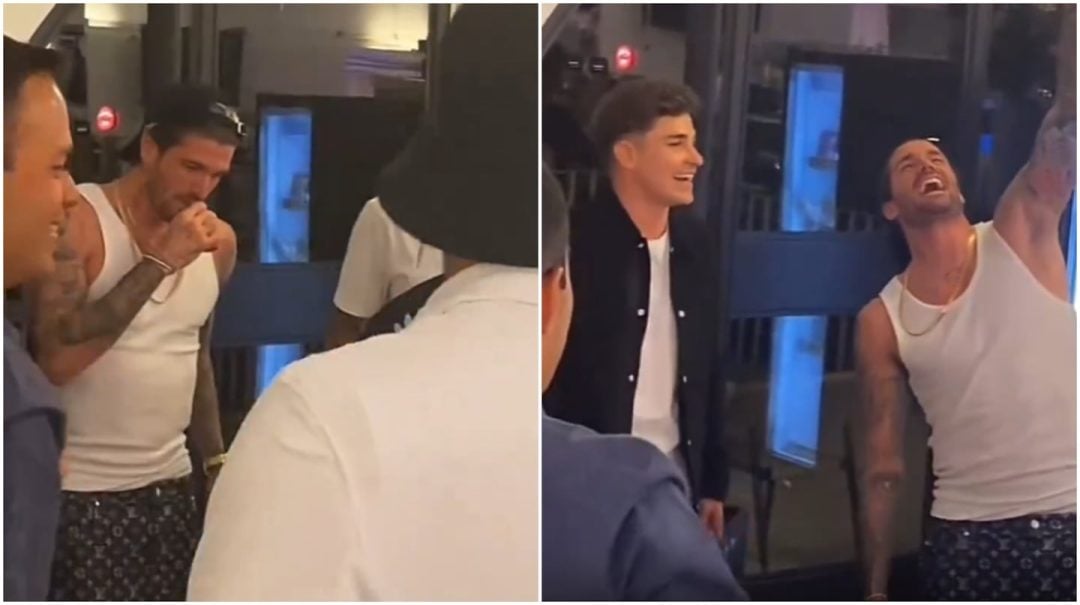 Se viralizó un video de Rodrigo De Paul fumando en una fiesta con compañeros del Atlético Madrid