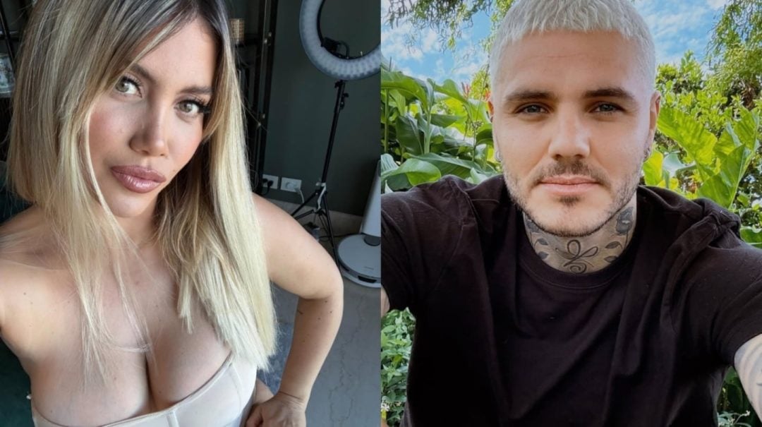 “Sé que estás con otra, pero pensando en mí”: el posteo de Wanda Nara con una indirecta para Mauro Icardi