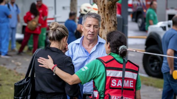 El dramático relato de Adrián Ventura tras el incendio que destruyó parte de su departamento en Puerto Madero