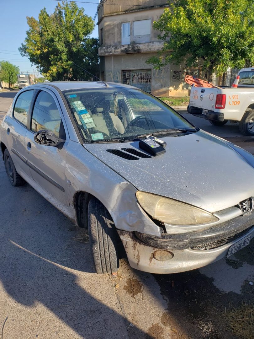 3 accidentes con 5 heridos durante la noche y la madrugada