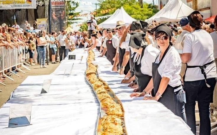 Un strudel de 100 metros, una opción para el fin de semana XXL