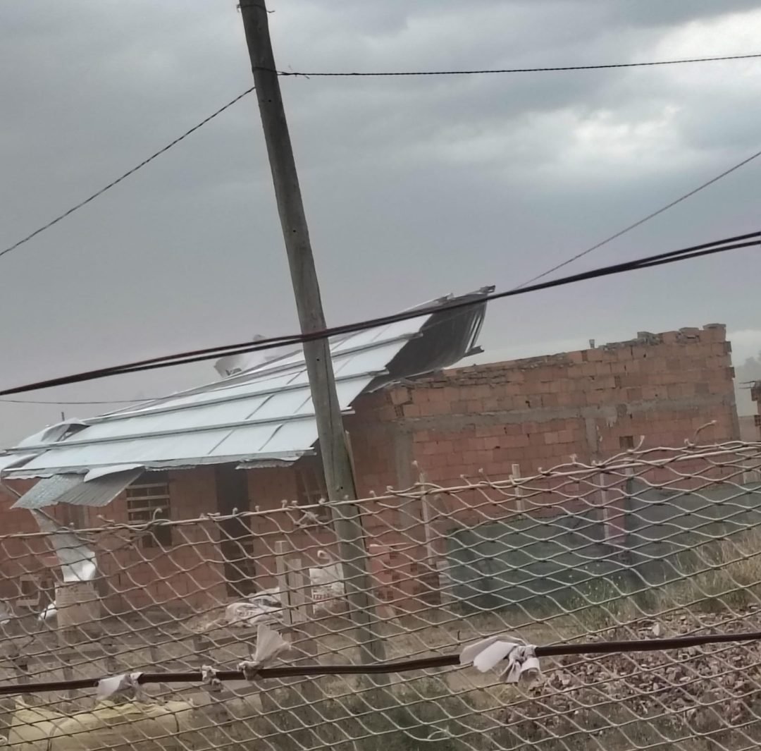 Algunos inconvenientes causo el viento de esta tarde en Bahía Blanca. Además el clima mañana