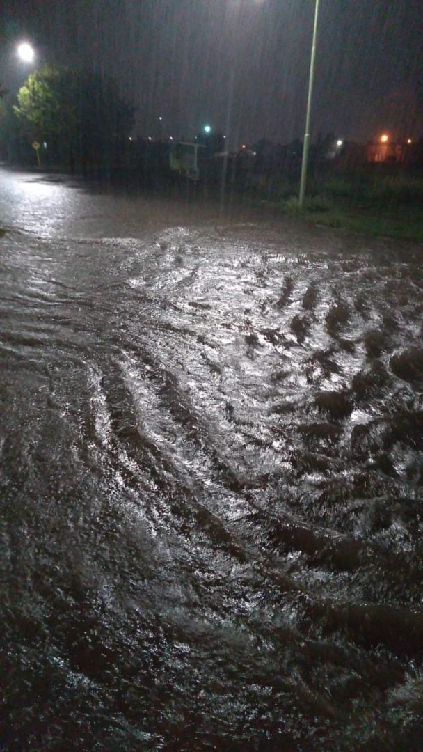 Temporal en Bahia: hasta el momento cayeron 170 mm de lluvia