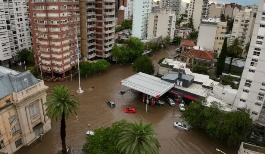 Consecuencias importantes en edificios tras la inundación en Bahía Blanca