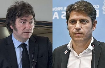 kicillof y milei